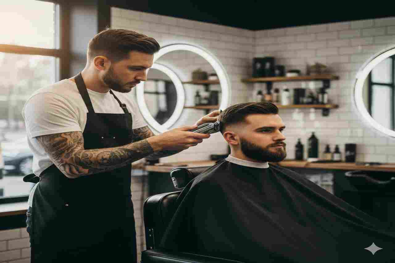 تعليم الحلاقة المفرق